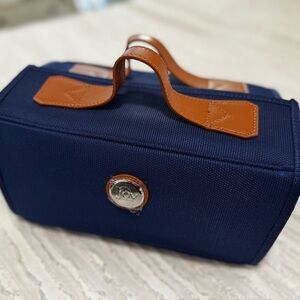 NWT!! - Joy Mangano Beauty Case, Dark Blue/ Navy